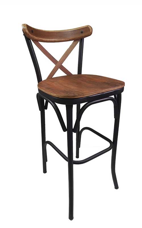 صندلی بار لهستانی پایه فلزی